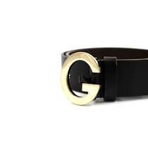 Gucci Cintura Vintage Pelle Marrone