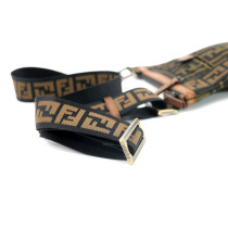 Fendi Tracolla Zucca Marrone