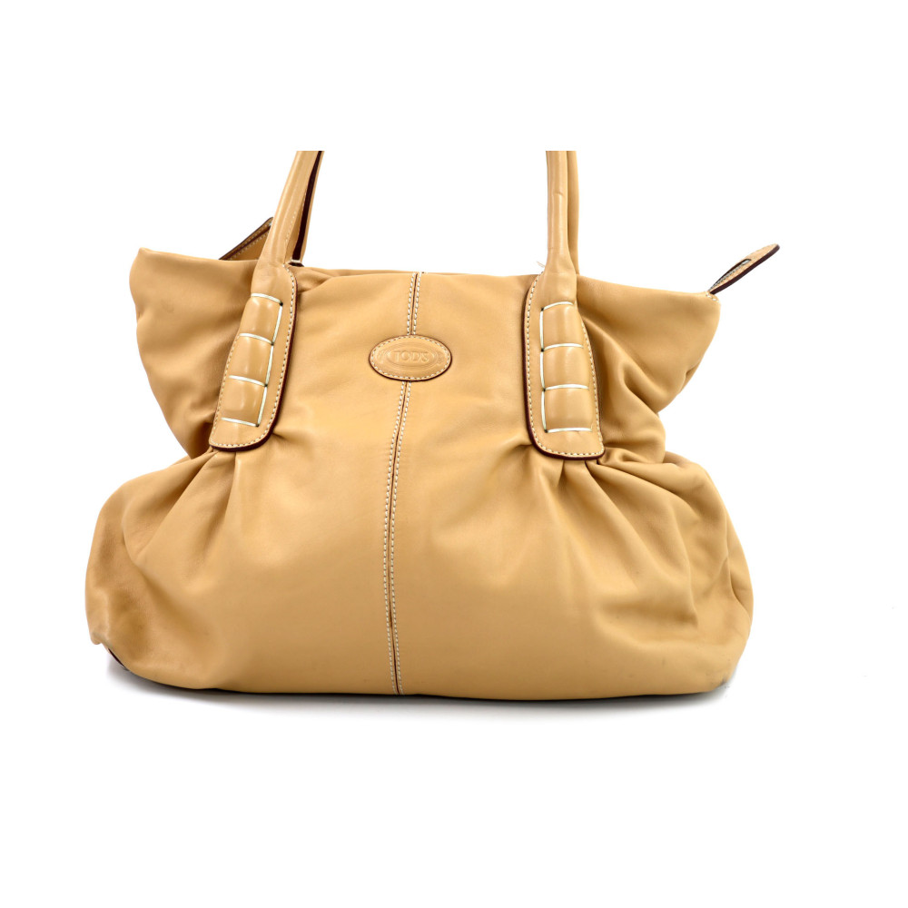 Tod's Tote Pelle Crema