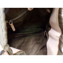 Prada Shopping Tela Marrone