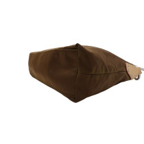 Prada Shopping Tela Marrone