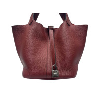 Hermes Picotin Pelle Rouge H