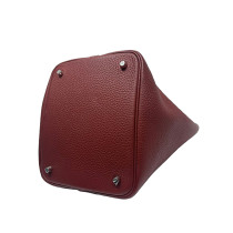 Hermes Picotin Pelle Rouge H