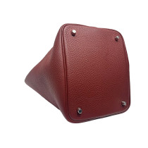 Hermes Picotin Pelle Rouge H