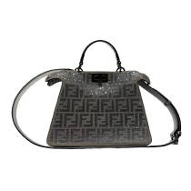 Fendi Mon Tresor Strass Argento