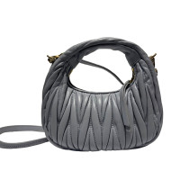 Miu Miu Mini Bag Pelle Azzurro