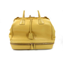 Prada Shopping Pelle Gialla