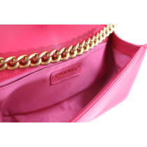 Chanel Boy Pelle Fucsia