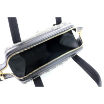 Louis Vuitton Josephine Mini Lin Nero Grigio