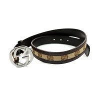 Gucci Cintura GG Beige