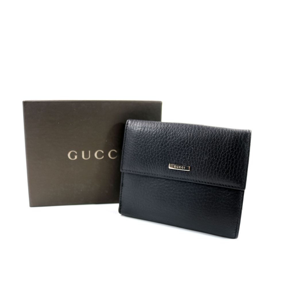 Gucci Portafoglio Hobb Pelle Nera