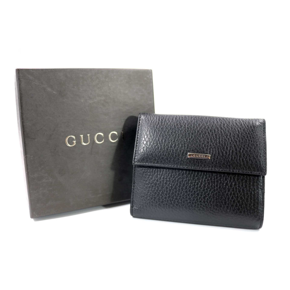 Gucci Portafoglio Hobb Pelle Nera