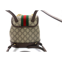 Gucci Mini-Rucksack Ophidia GG Beige