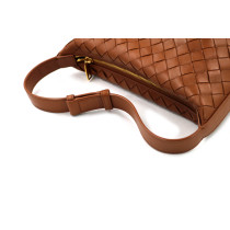 Bottega Veneta Wallace Mini Pelle Marrone