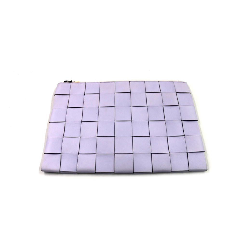 Bottega Veneta Cassette Pouch Pelle Lilla