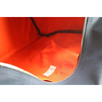 Hermes Zaino Tela Blu Notte