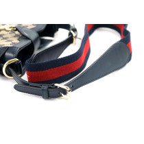 구찌 버킷 미니 GG 블루