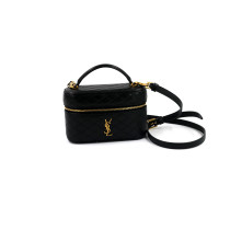 Saint Laurent Gaby Vanity Black Leather