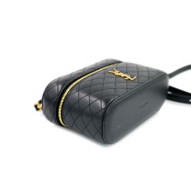 Saint Laurent Gaby Vanity Schwarzes Leder