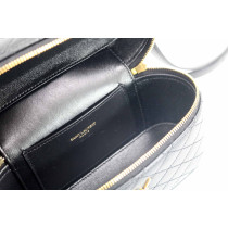 Saint Laurent Gaby Vanity Black Leather