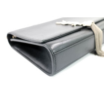 Saint Laurent Kate Media Tassel Pelle Nera