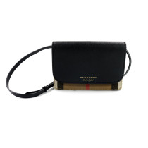 Burberry Hampshire Cross Body Bag Pelle Nera