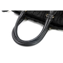 Prada Shopping Tessuto Gauffre Nero