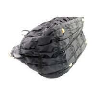 Prada Shopping Tessuto Gauffre Nero