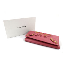 Balenciaga Portafoglio Continental Pelle Rosa