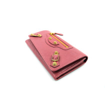 Balenciaga Portafoglio Continental Pelle Rosa