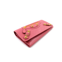 Balenciaga Portafoglio Continental Pelle Rosa