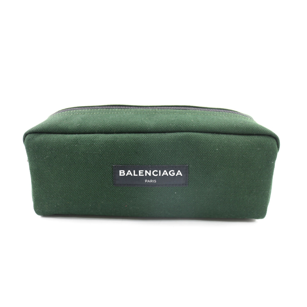 Balenciaga Pochette Tela Verde
