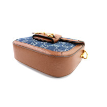 Gucci Horsebit 1955 Denim Blau