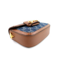Gucci Horsebit 1955 Denim Bleu