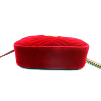 Gucci Marmont Velluto Rosso