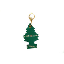 Balenciaga Portachiavi Car Tree Pelle Verde