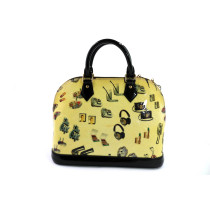 Louis Vuitton Alma Vernis Giallo e Nero
