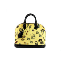 Louis Vuitton Alma Vernis Giallo e Nero