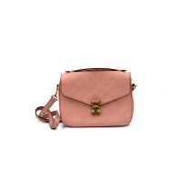 Louis Vuitton Metis Rosa Leder