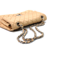 Chanel Timeless Medium Beige Leather