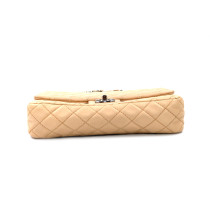 Chanel Timeless Media Pelle Beige