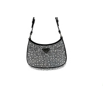 Prada Cleo Crystal Argent
