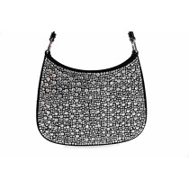 Prada Cleo Crystal Silber