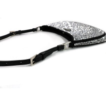 Prada Cleo Crystal Argento