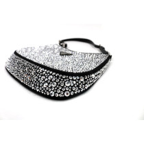 Prada Cleo Crystal Argent