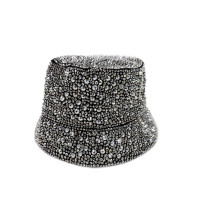 Prada Bucket Hat Crystal Silber