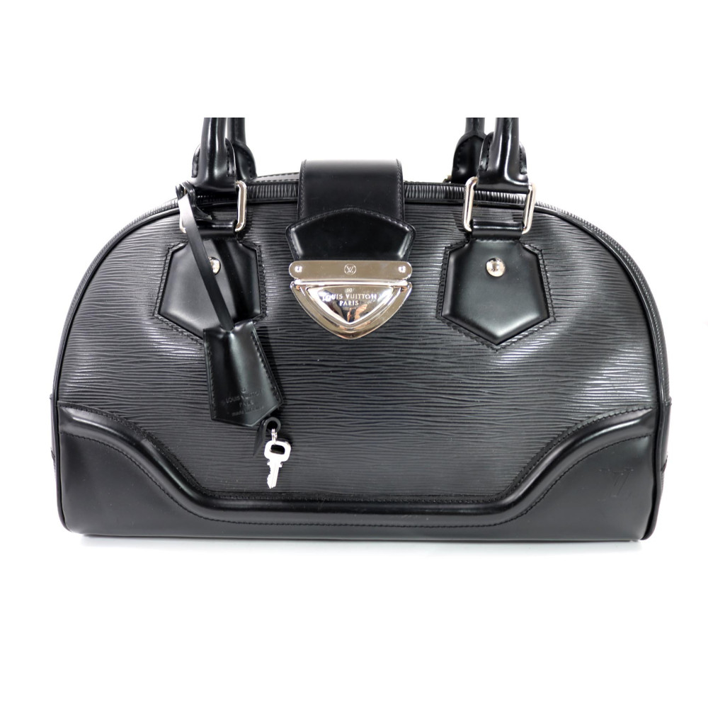 Louis Vuitton Montaigne Bowling GM Epi Schwarz