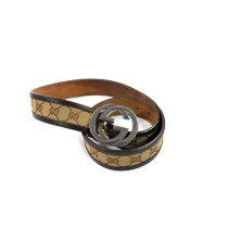 Gucci Ceinture Interlocking GG Beige