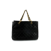 Chanel GST Black Leather