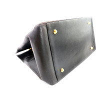 Chanel GST Schwarzes Leder